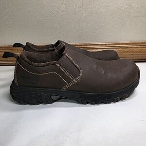 Avenger Flight Low Slip On Steel Toe Work Shoes A7045 Womens 7.5